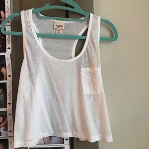 target white crop top